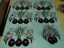 TATTERED LACE 3D VINTAGE BOTANICALS LILY DIE CUTS X 10 MIXED