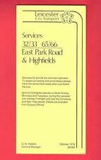 Leicester Bus Timetable - LCT