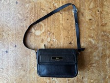 AUBREY BLACK LEATHER HANDBAG