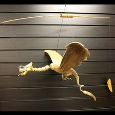 Lrg Nat Coconut Dragon Mobile