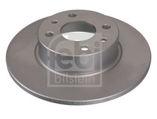 2x Febi Rear Solid Brake Discs