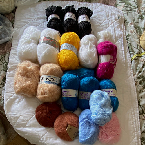 Mixed brand fluffy mohair - brand,