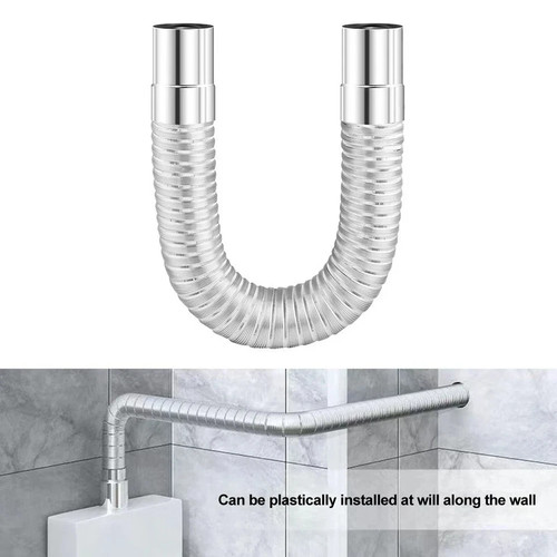 Flexible wood stove - flexible, pipe