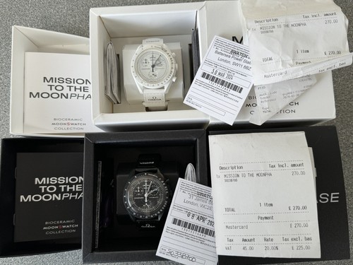 Omega swatch moonswatch - x,