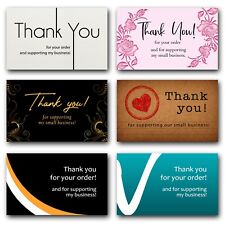Thank you for supporting my small business cards