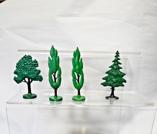 Vintage lego system flat - lego, trees