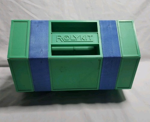 Vtg rolykit green blue tool - blue,