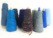 Rowan Yarns Multicoloured Wool Blue Green Red Purple Acrylic x11 Bundle Set Lot