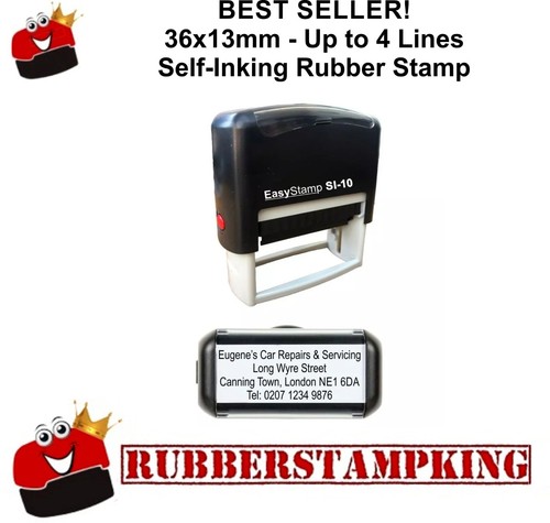 Personalised rubber stamp - personalised,