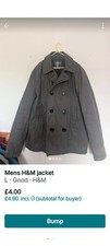 H&M Mens Heavy Jacket