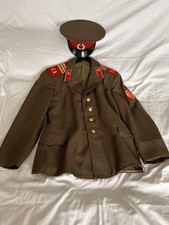 Soviet Tunic And Cap Motor