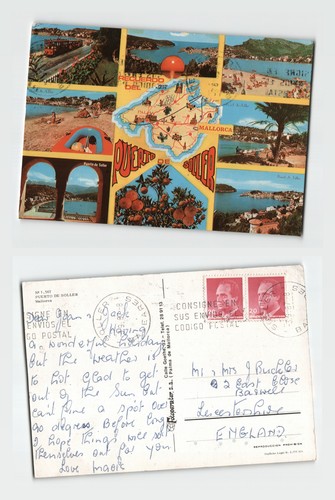 Postcard puerto de - postcard,