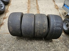 265/660/18 Dunlop Slick Tyres Ex BTCC track Day Race Hard Compound