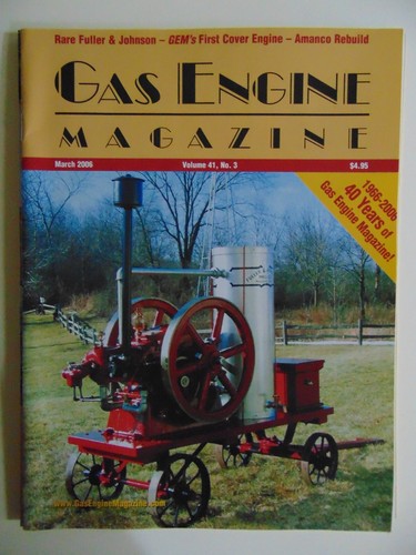 Gas engine magazine march - magazine,