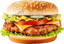 Chicken Burger A sticker