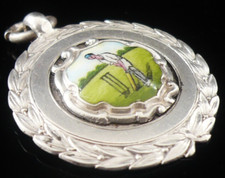 Sterling Silver Enamel Pocket