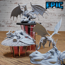 Classic Dragon 3D Print D&D
