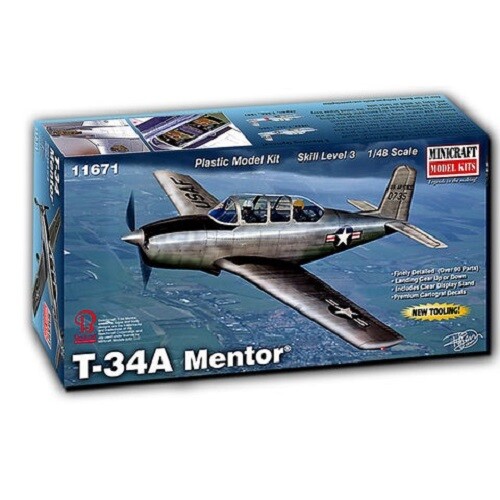 Minicraft beech t 34a - beech, t-34a