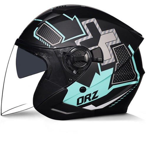 Motorbike flip half - up, face