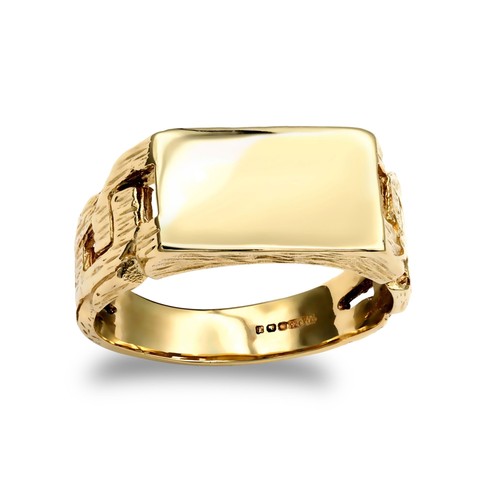 Mens solid 9ct - mens, gold