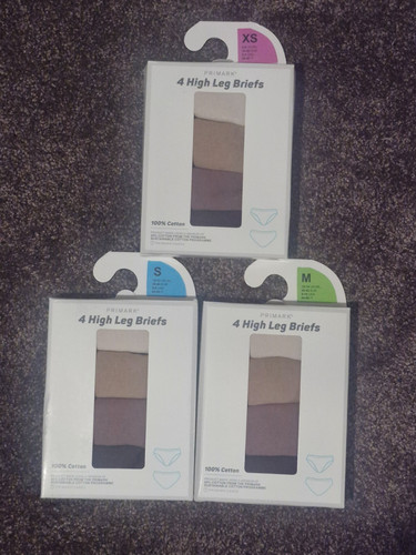 Primark ladies womens 4pk - ladies,