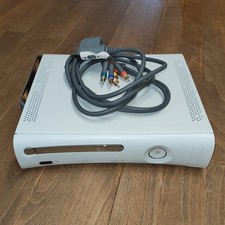 Microsoft Xbox 360 Console Xenon (Non-HDMI) White Pro 60gb Serviced & Tested