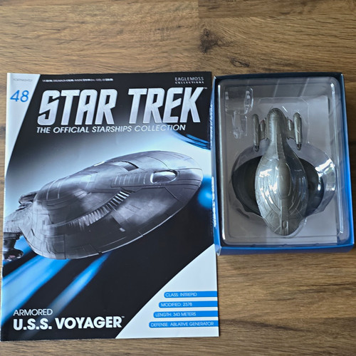 Eaglemoss star trek armored - eaglemoss,