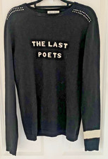Bella Freud Last Poets Wool Jumper | Size Large | Excellent Condition