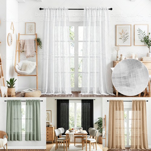 Panels linen look plain - 2,