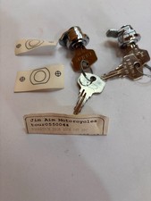 New Genuine Touratech Zega Lockset (2 Locks - 4 Keys)