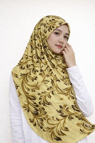 Voile silk fabric shawl - silk,
