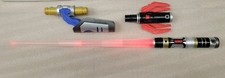Star Wars Jedi / Sith Lord Red Or Blue Bladebuilders With Gauntlet/Maul Cosplay