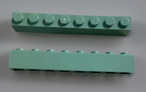 Lego brick 1x8 - lego, 2x