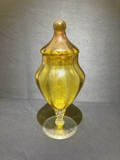 Vintage Empoli Italy Amber Art