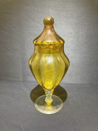 Vintage empoli italy amber art - empoli,