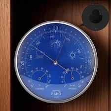 Thermometer Barometer Hygrometer 3 In 1 All Season Wall Hanging Indoor Outdoor