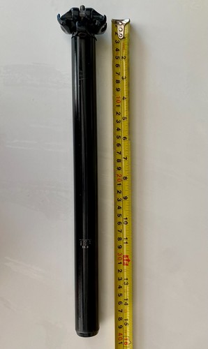 Kona black alloy seatpost - kona,