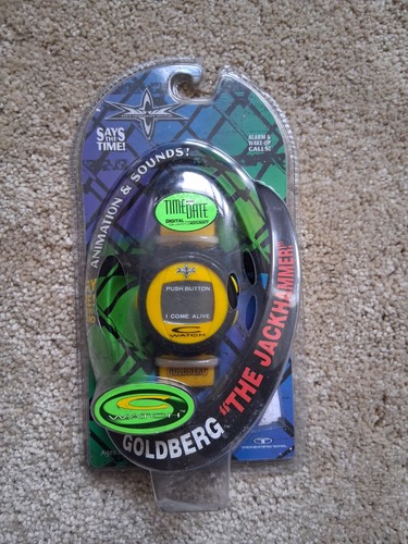 Wcw goldberg lcd watch vintage - lcd,
