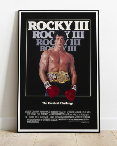 Rocky iii movie photo poster - /,