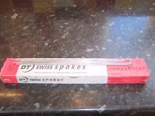 10 x DT SWISS Stainless double butted spokes 2.0/1.8/2.0mm 273mm inc nipples