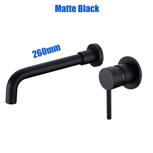 Wall mounted basin mixer - wall, tap