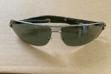 DIESEL CHECK-IN SUNGLASSES KH5D5 METAL FRAME GREEN LENS - BRAND NEW