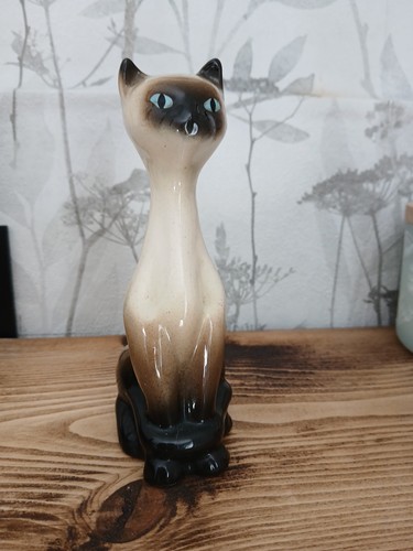 Retro vintage ceramic - vintage, siamese