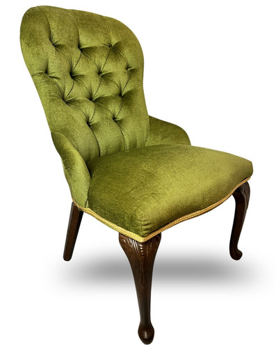 Vintage green tufted - vintage,