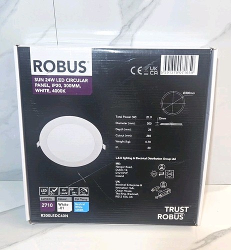 Robus 24w led circular - 24w, panel