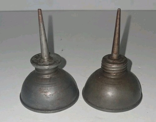 Vintage antique oil can mini - oil,