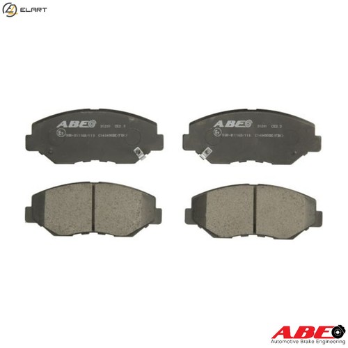 Brake pad set disc - disc,