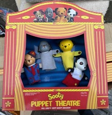 Sooty Puppet Theatre Limited Edition 1995 Original Licensed Product With Script 