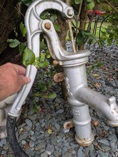 Vintage “Lion” Cast Iron Water Pump England