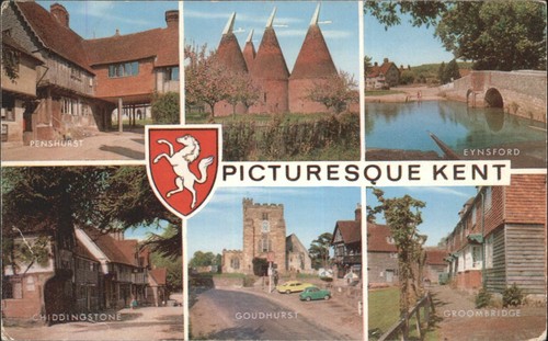 Vintage picturesque kent - picturesque,